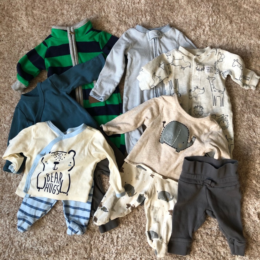 Newborn boy winter/spring capsule